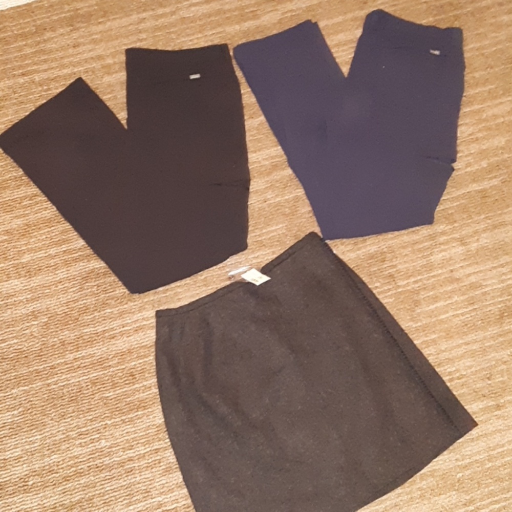 Eddie Bauer Lot of 3~Lightweight Pants & Skirt NWT